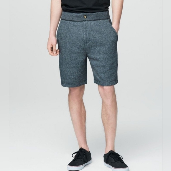 Fox Other - Prince & Fox Heather Gray Knit Sweat Shorts Mens Size Large